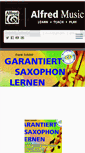 Mobile Screenshot of garantiertsax.de